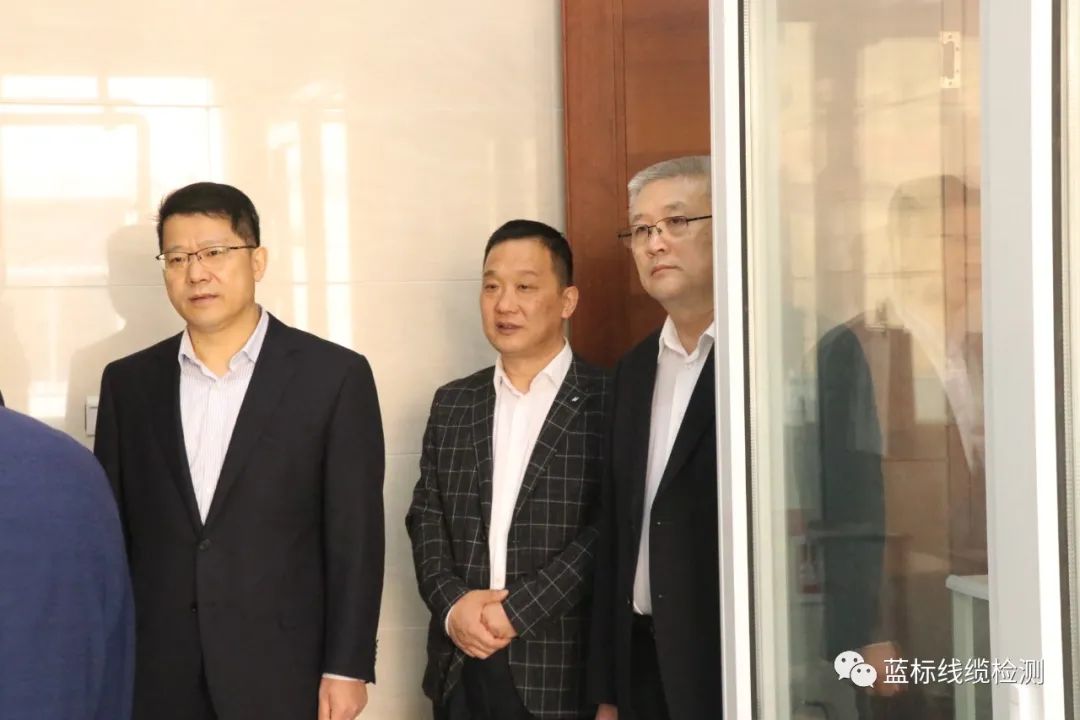 濱州市副市長李逢章一行蒞臨藍標(biāo)檢測調(diào)研指導(dǎo)